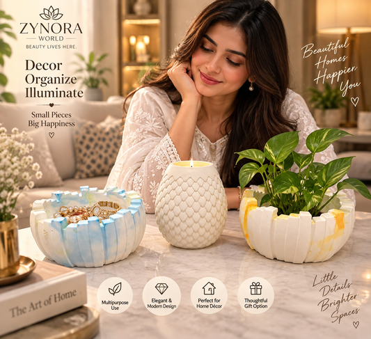 ✨ Decorative 3-Piece Home Décor Set